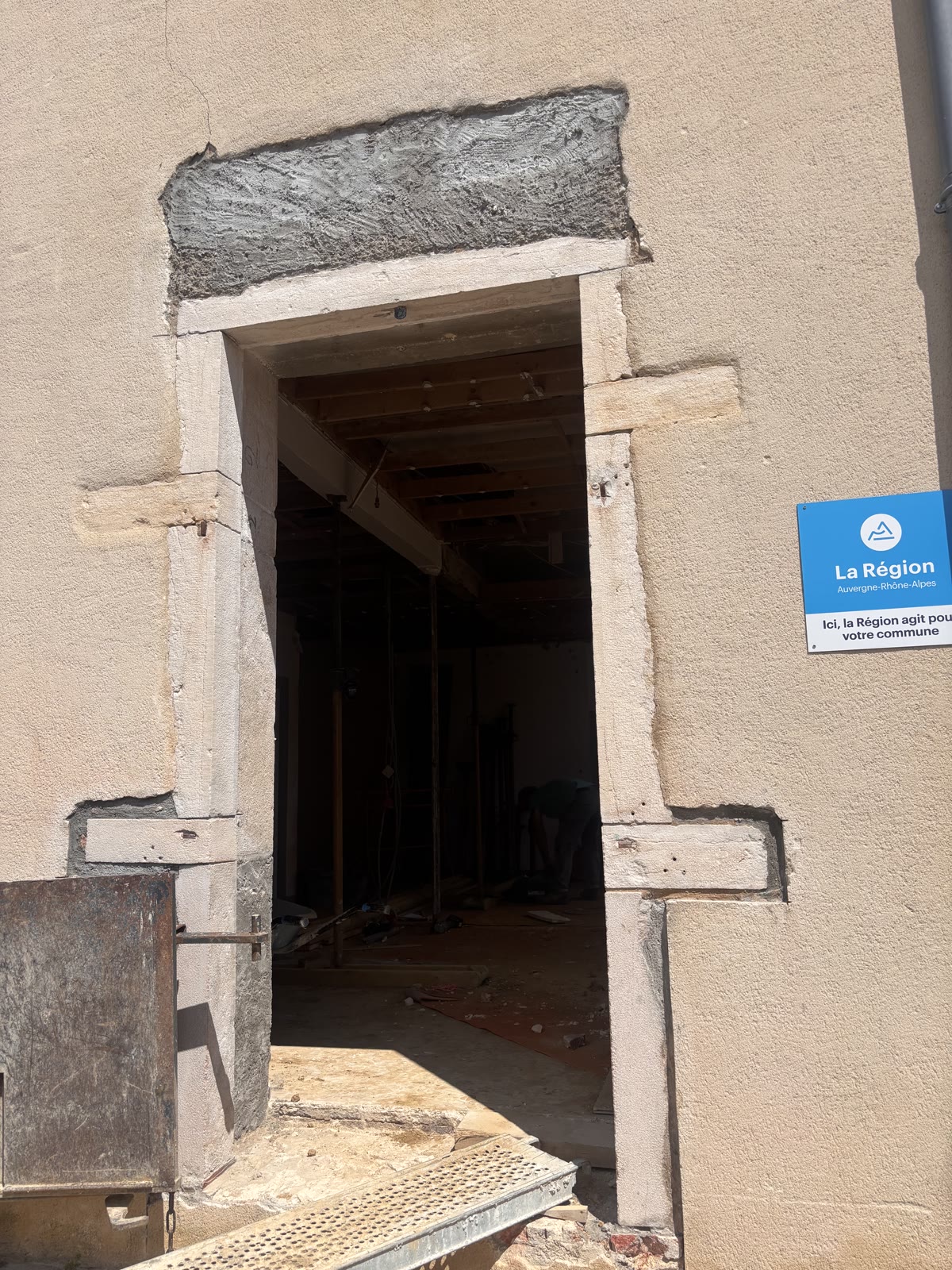 Gîte communal — maçonnerie et gros œuvre